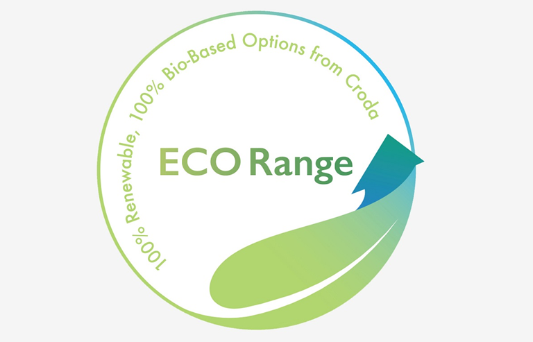  ECO Range标志100％可再生，100％生物成分来自Croda